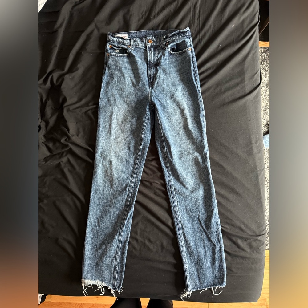 GAP Cheeky Straight Sky High Jeans TALL